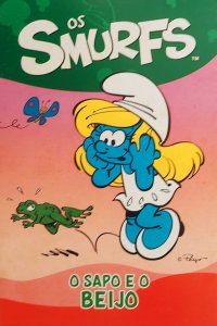 Coleção Os Smurfs, 5 Livrinhos, Editora Vale das Letras, Queremos Patinetes, O Pássaro de Gargamel, O Otimista e a Nuvem, O Sapo e o Beijo, A Raposinha Perdida