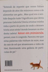 Amor em Minúscula, Francesc Miralles, Editora Record, Capa Mole