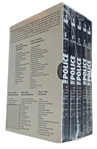 Dvd Sting & The Police, 5 Dvds