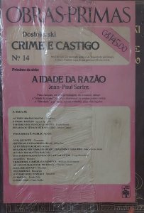 Crime e Castigo, Dostoievski, 2 Volumes, Capa de Luxo com Letras Douradas, Lacrado