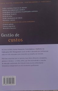 Gestão de Custos, Alfredo Augusto Gonçalves Pinto, André Luis Fernandes Limeira, FGV Editora