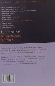 Auditoria das Demonstrações Contábeis, José Henrique Perez Junior, Antonio Miguel Fernandes, Editora FGV